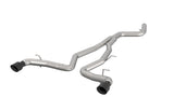 Kooks 2020 Toyota Supra 3.5in x 3in SS Muffler Delete Catback Exhaust w/Black Tips - 44115210