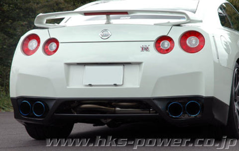 HKS 09+ GTR Flux Welded Legamax Premium Exhaust - 31021-KN001