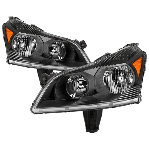 xTune 09-12 Chevrolet Traverse (Excl LTZ) OEM Style Headlights - Black (HD-JH-CTRA09-AM-BK) - 9042539