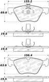 StopTech Street Brake Pads - 308.08531