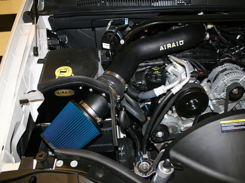 Airaid 05-07 Jeep Grand Cherokee 3.7L CAD Intake System w/ Tube (Dry / Blue Media) - 313-205