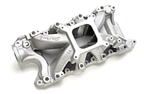 Edelbrock Intake Manifold Super Victor EFI Ford Windsor 8 2In Deck Block Polished Finish - 292851