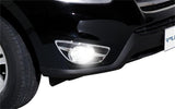 Putco 07-13 Hyundai Santa Fe - Will not Fit Limited Edition Fog Lamp Overlays & Rings - 401784