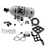 Nitrous Express Single Entry Crossbar RNC .178 4500 Flange Nitrous Kit (250-650HP) w/10lb Bottle - 63970-10