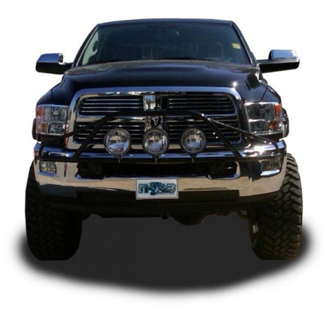 N-Fab Pre-Runner Light Bar 10-17 Dodge Ram 2500/3500 - Gloss Black - D103LH