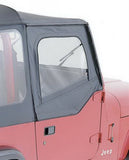 Rampage 1987-1995 Jeep Wrangler(YJ) Door Skins - Black Denim - 89615