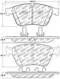 StopTech Performance Brake Pads - 309.12710