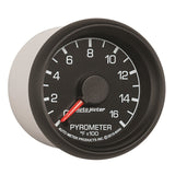 Autometer Factory Match Ford 52.4mm Full Sweep Electronic 0-1600 Deg F EGT/Pyrometer Gauge - 8444