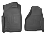 Husky Liners 09-14 Dodge Ram/Ram Quad Cab X-Act Contour Black Front Floor Liners - 53521