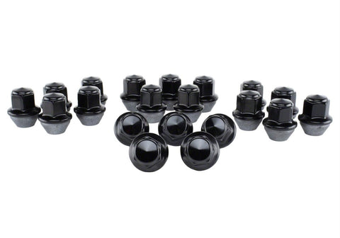 Ford Racing 15-18 Mustang Black Lug Nut Kit (20 Lug Nuts) - M-1012K-MB