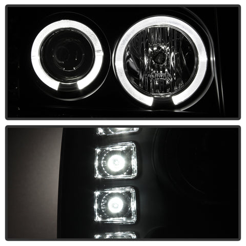 Spyder GMC Sierra 1500/GMC Sierra Denali 08-13 Projector LED Halo- LED Blk PRO-YD-GS07-HL-BK - 5010605