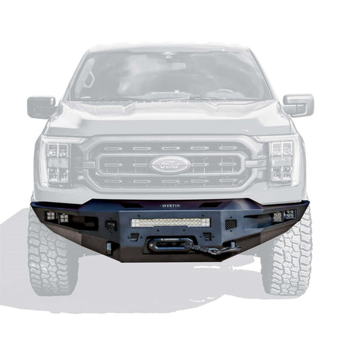 Westin 21-23 Ford F-150 (Excl. 2022+ Lightning EV) Pro-Series Front Bumper - Tex. Blk - 58-411245