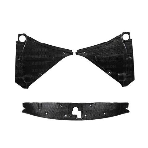 Seibon 09-10 Nissan GT-R R35 Carbon Fiber Cooling Plate - CP0910NSGTR