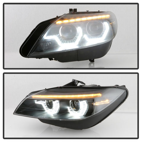 Spyder BMW Z4 09-13 Projector Headlights (Not Comp w Halogen) Black PRO-YD-BMWZ409HID-AFSSEQ-BK - 5086884