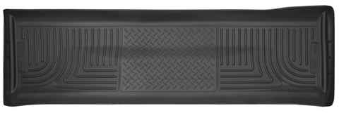 Husky Liners 11-15 Ford F250/F350/F450 Super Duty Crew Cab WeatherBeater Black 2nd Seat Floor Liners - 19701