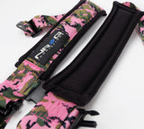 NRG SFI 16.1 5pt 3in. Seat Belt Harness/ Latch Link - Pink Camo - SBH-5PCPKCAMO-1221