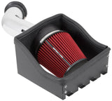 Spectre 11-14 Ford F150 SVT Raptor V8-6.2L F/I Air Intake Kit - Polished w/Red Filter - 9977