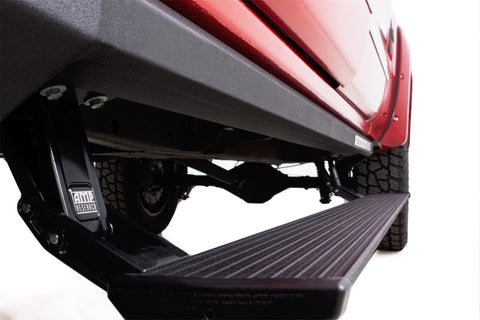 AMP Research 2014-2017 Chevrolet Silverado 1500 Crew Cab PowerStep XL - Black - 77154-01A