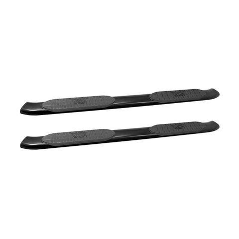 Westin 2007-2013 Chevy Silverado 1500 Ext Cab PRO TRAXX 5 Oval Nerf Step Bars - Black - 21-51685