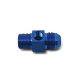 Russell Performance -8 AN Flare to 3/8in Pipe Pressure Adapter (Blue) - 670080