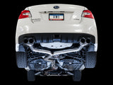 AWE Tuning Subaru WRX/STI VA/GV Sedan Track Edition Exhaust - Diamond Black Tips (102mm) - 3020-43066