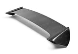 Seibon 08-10 Subaru WRX/STi Hatchback OEM-style Carbon Fiber Rear Spoiler Shaved - RS0809SBIMP-STI-S