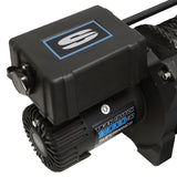 Superwinch 18000 LBS 12V DC 33/64in x 79 ft Synthetic Rope Tiger Shark 18000SR Winch - 1518001