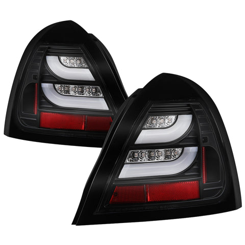 Spyder Pontiac Grand Prix 04-08 Light Bar LED Tail Light Black ALT-YD-PGP04-LED-BK - 5075581