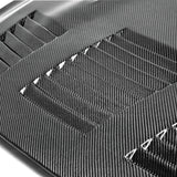 Seibon 09-12 Nissan GTR R35 GTII-Style Carbon Fiber Hood - HD0910NSGTR-GTII