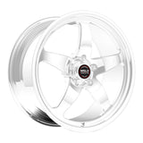 Weld S71 15x14.33 / 5x4.5 BP / 4.5in. BS Polished Wheel (Low Pad) - Non-Beadlock - 71LP-514A45A