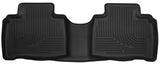 Husky Liners 16-18 Lincoln MKX X-Act Contour Black Floor Liners (2nd Seat) - 52511