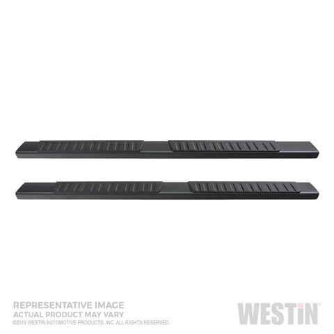 Westin 19-22 Chevrolet Silverado 1500 DC (Excl. 2019 LD/Limited) R7 Nerf Step Bars - Black - 28-71265