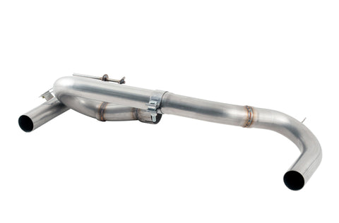 AWE Tuning BMW F3X 340i Touring Edition Axle-Back Exhaust - Chrome Silver Tips (90mm) - 3010-32032