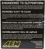 AEM 3 inch Short Neck 5 inch Element Filter Replacement - 21-203DK