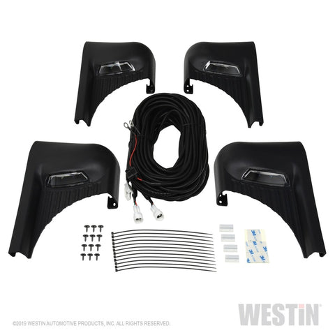 Westin Sure Grip Board Light Kit (Set of 4) - Black - 27-6000