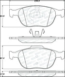 StopTech Street Brake Pads - 308.09700