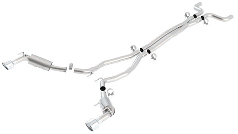 Borla 10-13 Chevy Camaro SS 6.2L 8cyl Aggressive Catback Exhaust - 140356