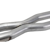 BBK 15-20 Ford Mustang GT 5.0L Resonator Delete X-Pipe (For Use w/Shorties Or Stock Manifolds) - 1818