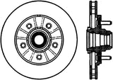 StopTech Power Slot 12/99-11/04 Ford F150 2WD Front Left Slotted CRYO Rotor - 126.65081CSL