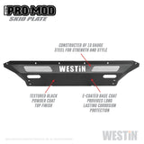 Westin 2020 Chevy Silverado 2500/3500 Pro-Mod Skid Plate - Textured Black - 58-71225