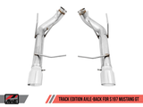 AWE Tuning S197 Mustang GT Axle-back Exhaust - Track Edition (Chrome Silver Tips) - 3020-32040