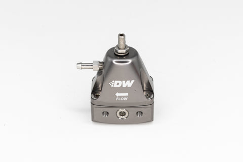 DeatschWerks DWR1000iL In-Line Adjustable Fuel Pressure Regulator - Titanium - 6-1001-FRT