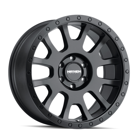 Mayhem 8302 Scout 20x9 / 6x135 BP / 0mm Offset / 87.1mm Hub Matte Black Wheel - 8302-2936MB