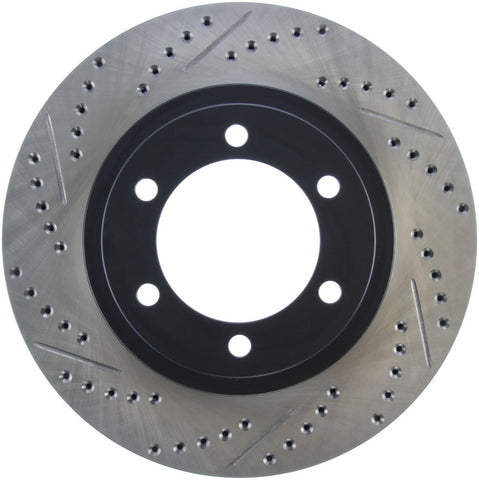 StopTech Slotted & Drilled Sport Brake Rotor - 127.44127R