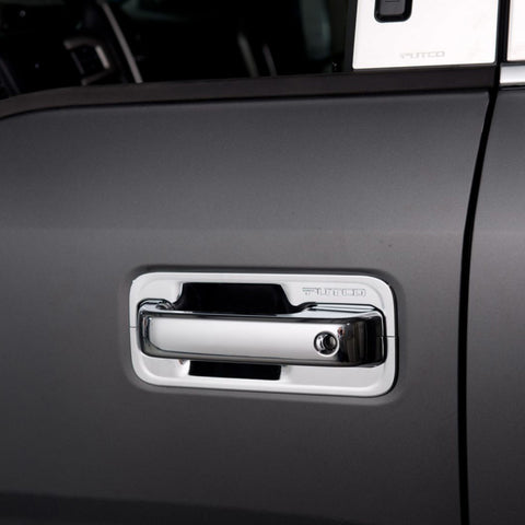 Putco 17-20 Ford SuperDuty Door Handle Covers (4DR) w/ Driver Keyhole (Covers Functional Sensors) - 401063