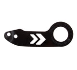 NRG Universal Rear Tow Hook - Black - TOW-110BK