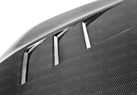 Seibon 12-13 Honda Civic 2dr TS-Style Carbon Fiber Hood - HD1213HDCV2D-TS