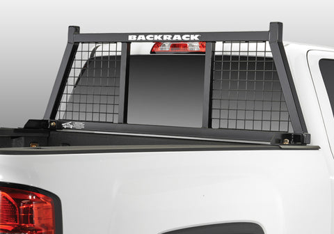 BackRack 99-23 Ford F250/350/450 SD & 17-25 F-550 SD Half Safety Rack Frame Only Requires Hardware - 147SM