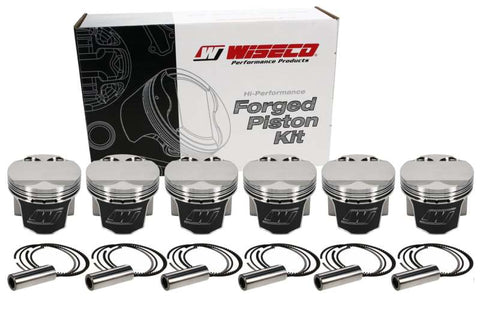 Wiseco BMW M50B25 2.5L Engine 11:1 CR 84.00MM Bore Custom Pistons (Set of 6) - KE114M84