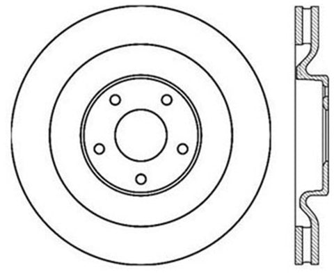 StopTech Power Slot 06-10 Corvette (Z06) / 10 Corvette Grand Sport Front Left Slotted CRYO Rotor - 126.62102CSL